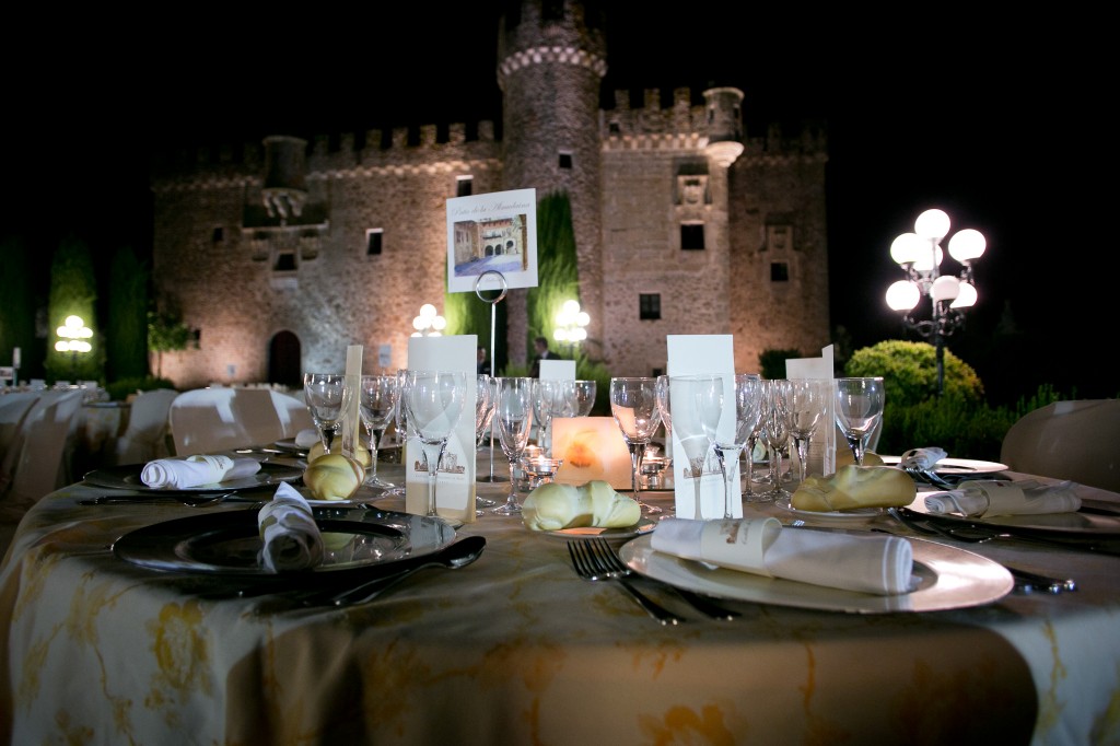 Impresionante montaje de la cena