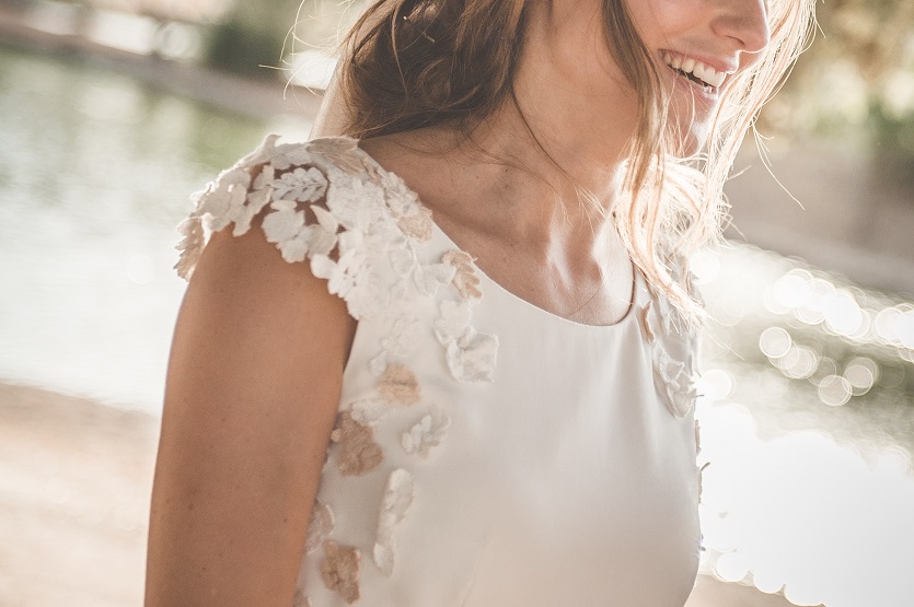 Descubre en el blog de Beatriz Alvaro el maravilloso vestido de novia de Teresa, el vestido más visto en el 