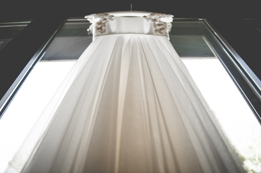 Descubre en el blog de Beatriz Alvaro el maravilloso vestido de novia de Teresa, el vestido más visto en el último número de la revista Lucía se Casa 