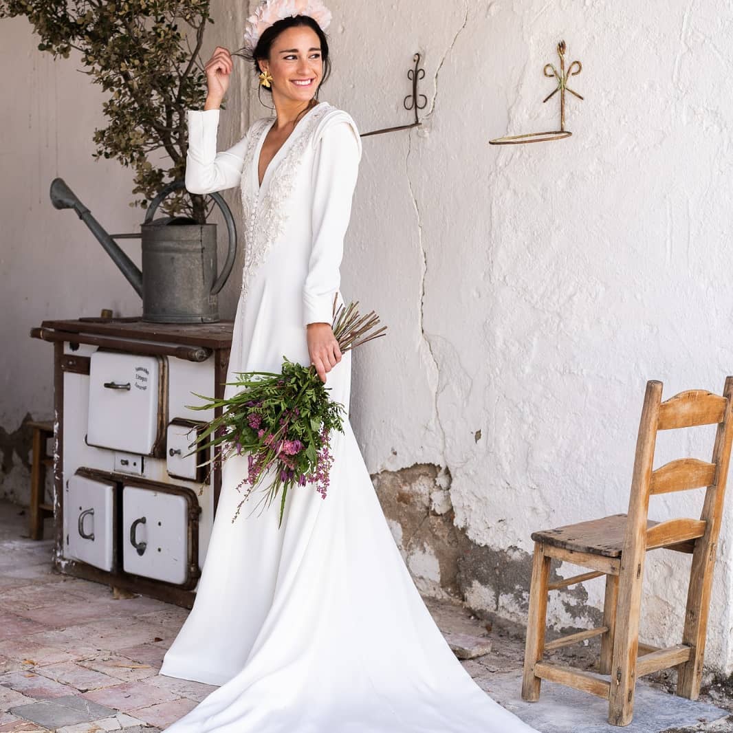 Vestidos de novia online tendencia 2020